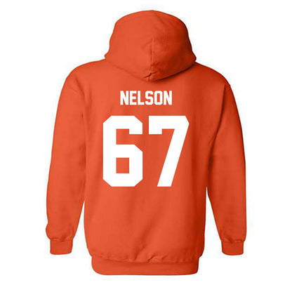 Oklahoma State - NCAA Football : Braydon Nelson - Classic Shersey Hooded Sweatshirt-2