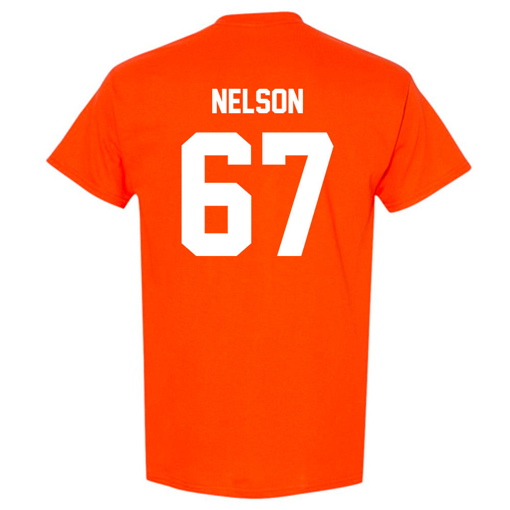 Oklahoma State - NCAA Football : Braydon Nelson - Classic Shersey T-Shirt-3
