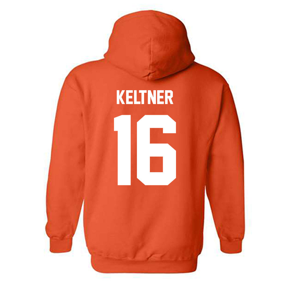 Oklahoma State - NCAA Football : Sam Keltner - Classic Shersey Hooded Sweatshirt-2