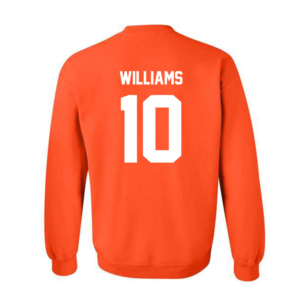 Oklahoma State - NCAA Football : James Williams - Classic Shersey Crewneck Sweatshirt-3