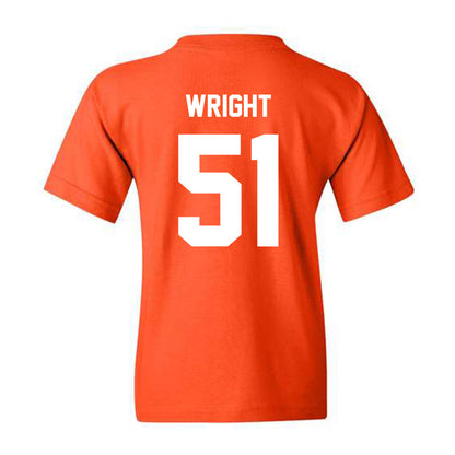 Oklahoma State - NCAA Men's Basketball : John-Michael Wright - Youth T-Shirt
