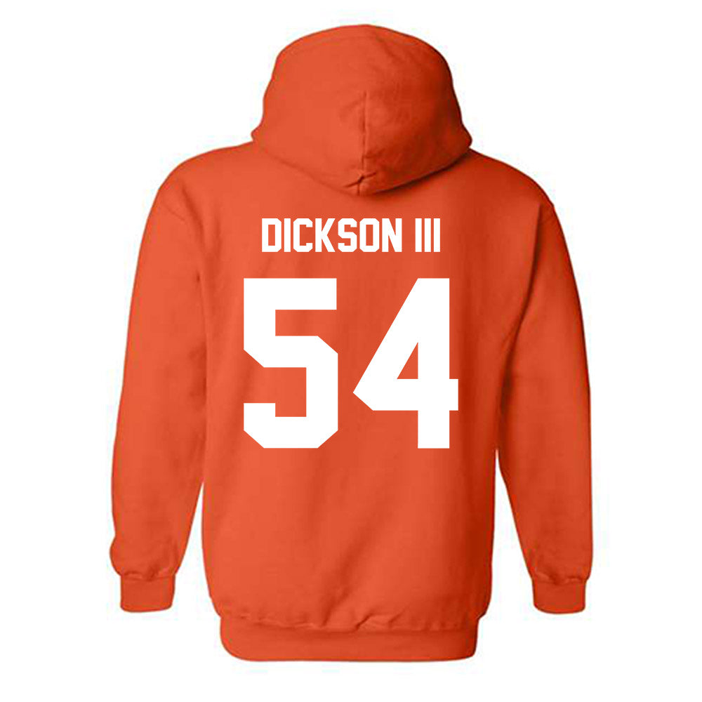 Oklahoma State - NCAA Football : Johnny Dickson III - Classic Shersey Hooded Sweatshirt-2