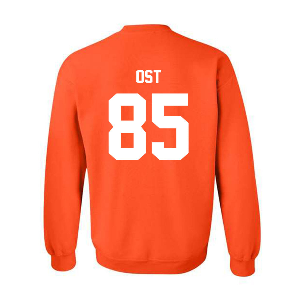 Oklahoma State - NCAA Football : Nate Ost - Classic Shersey Crewneck Sweatshirt-3