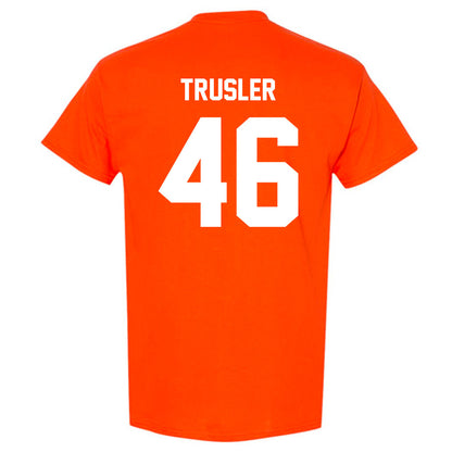 Oklahoma State - NCAA Football : Hunter Trusler - Classic Shersey T-Shirt-3