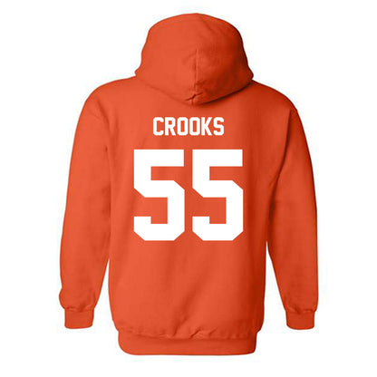 Oklahoma State - NCAA Women's Basketball : Audi Crooks - Classic Shersey Hooded Sweatshirt-2