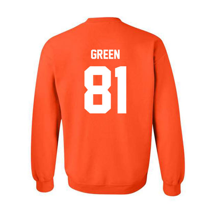 Oklahoma State - NCAA Football : Donovan Green - Classic Shersey Crewneck Sweatshirt-3