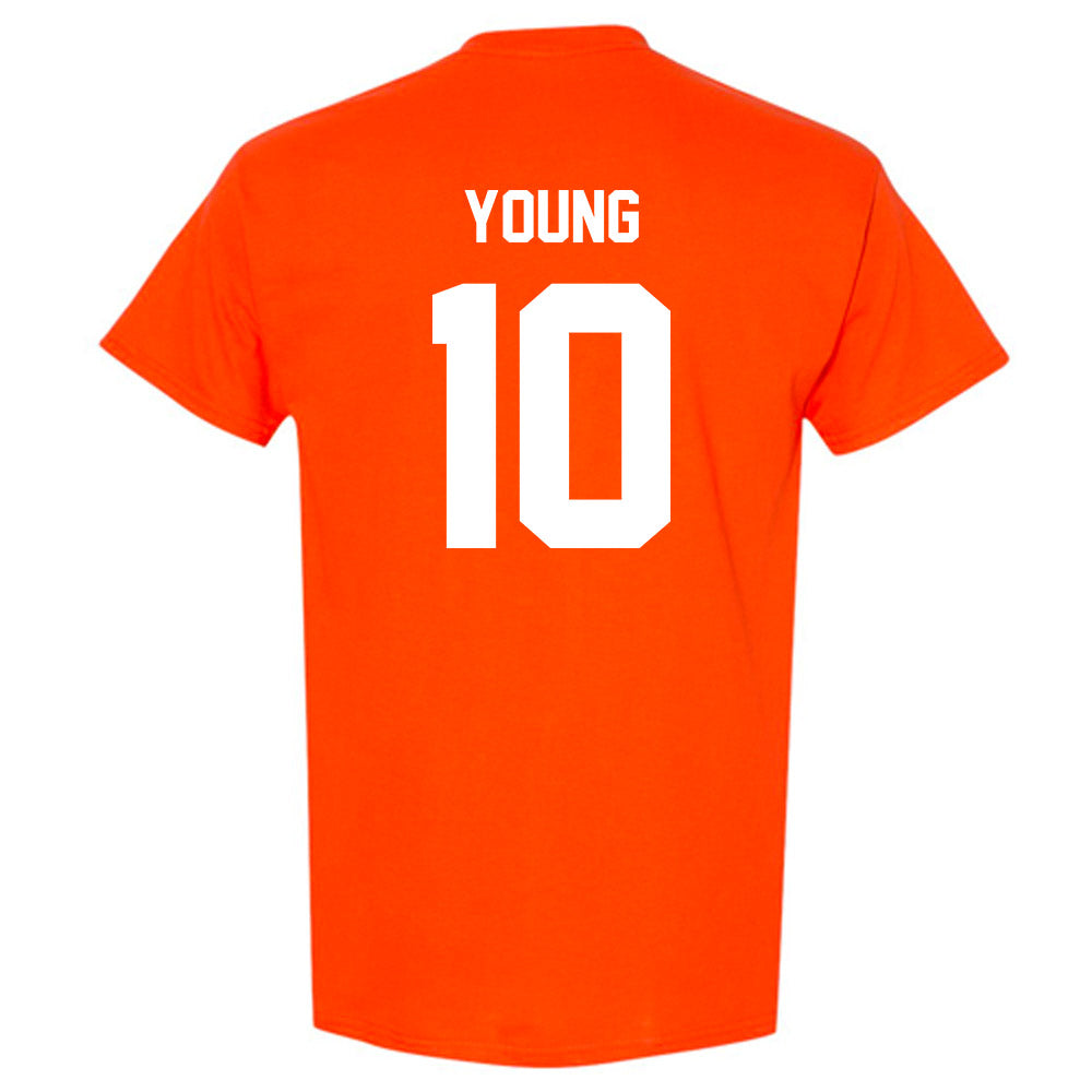 Oklahoma State - NCAA Football : Wyatt Young - Classic Shersey T-Shirt-3