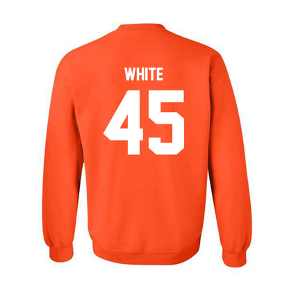 Oklahoma State - NCAA Football : Enai White - Classic Shersey Crewneck Sweatshirt-3