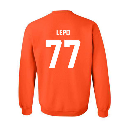 Oklahoma State - NCAA Football : Ashton Lepo - Classic Shersey Crewneck Sweatshirt-3