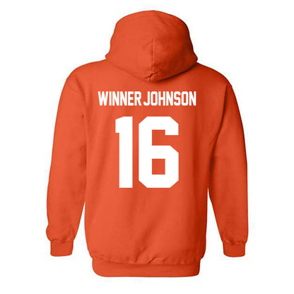 Oklahoma State - NCAA Football : Dallas Winner-Johnson - Classic Shersey Hooded Sweatshirt-2