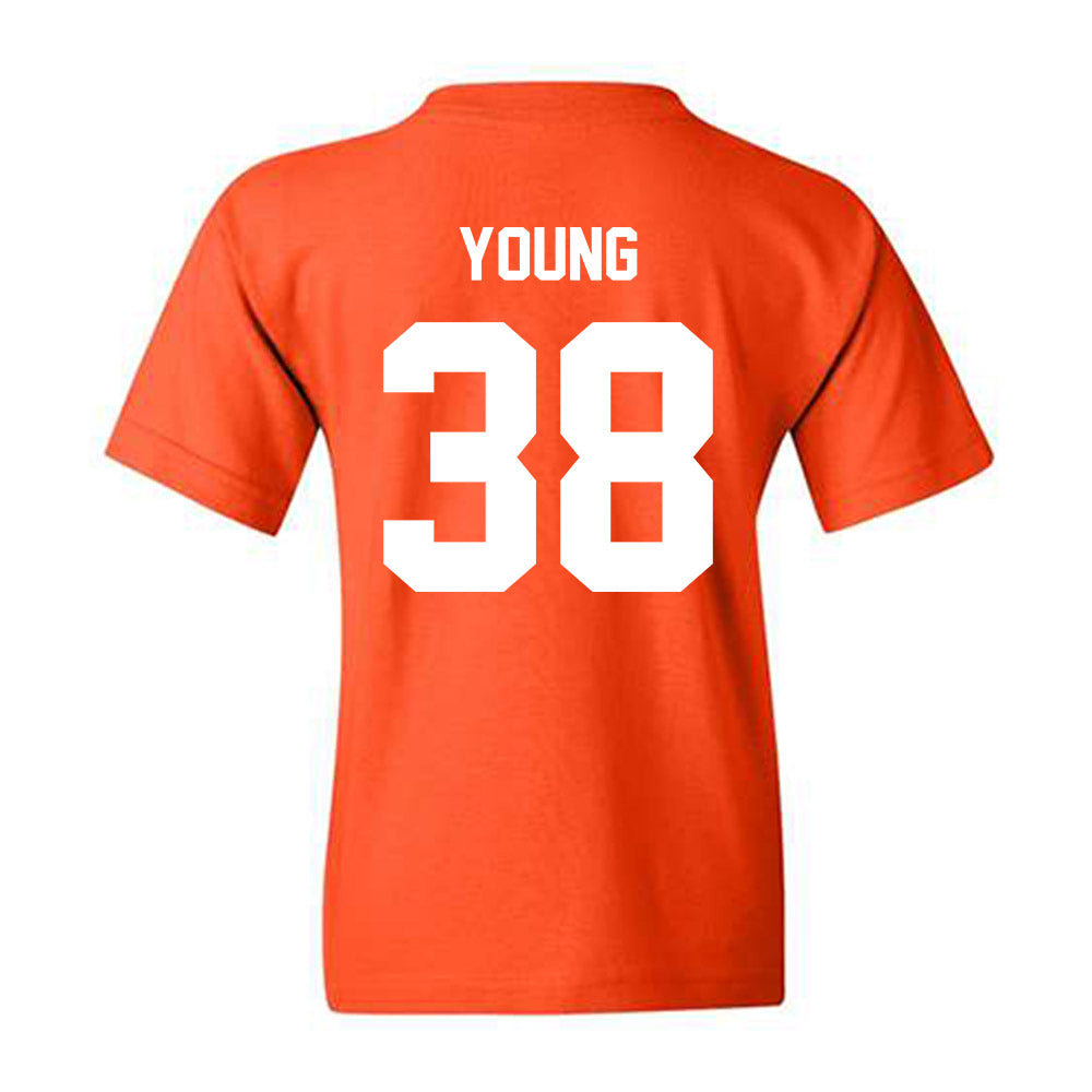 Oklahoma State - NCAA Football : Carlveon Young - Classic Shersey Youth T-Shirt-3