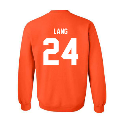 Oklahoma State - NCAA Women's Soccer : Addy Lang - Classic Shersey Crewneck Sweatshirt-3