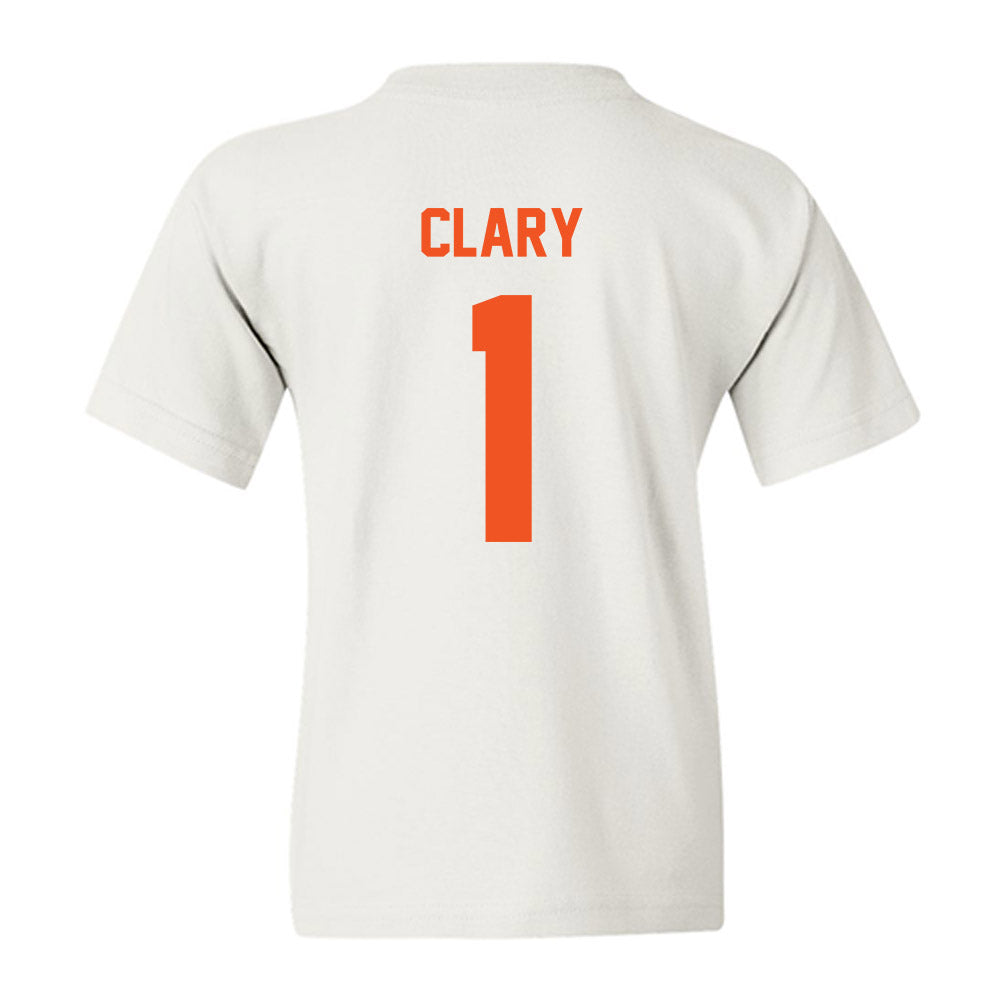 Oklahoma State - NCAA Men's Basketball : Kanye Clary - Classic Shersey Youth T-Shirt-2