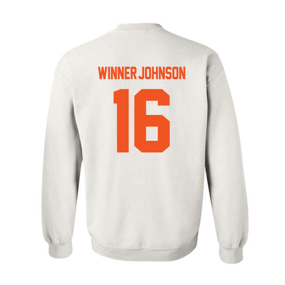 Oklahoma State - NCAA Football : Dallas Winner-Johnson - Classic Shersey Crewneck Sweatshirt-2