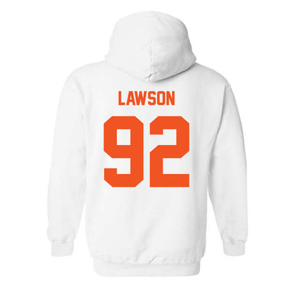 Oklahoma State - NCAA Football : Jerry Lawson - Classic Shersey Hooded Sweatshirt-3