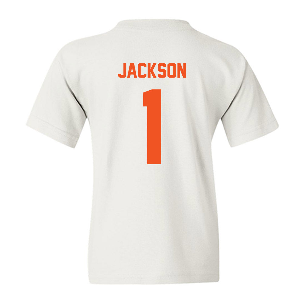 Oklahoma State - NCAA Football : Evan Jackson - Classic Shersey Youth T-Shirt-2