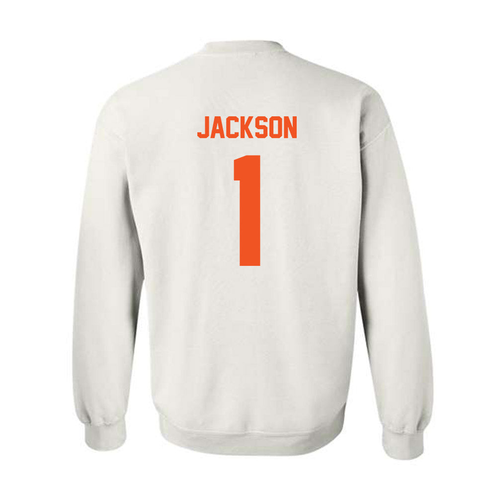 Oklahoma State - NCAA Football : Evan Jackson - Classic Shersey Crewneck Sweatshirt-2