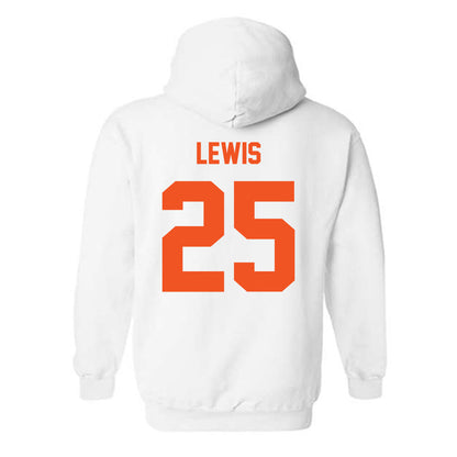 Oklahoma State - NCAA Football : Kollin Lewis - Classic Shersey Hooded Sweatshirt-3