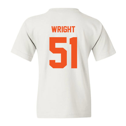 Oklahoma State - NCAA Men's Basketball : John-Michael Wright - Youth T-Shirt
