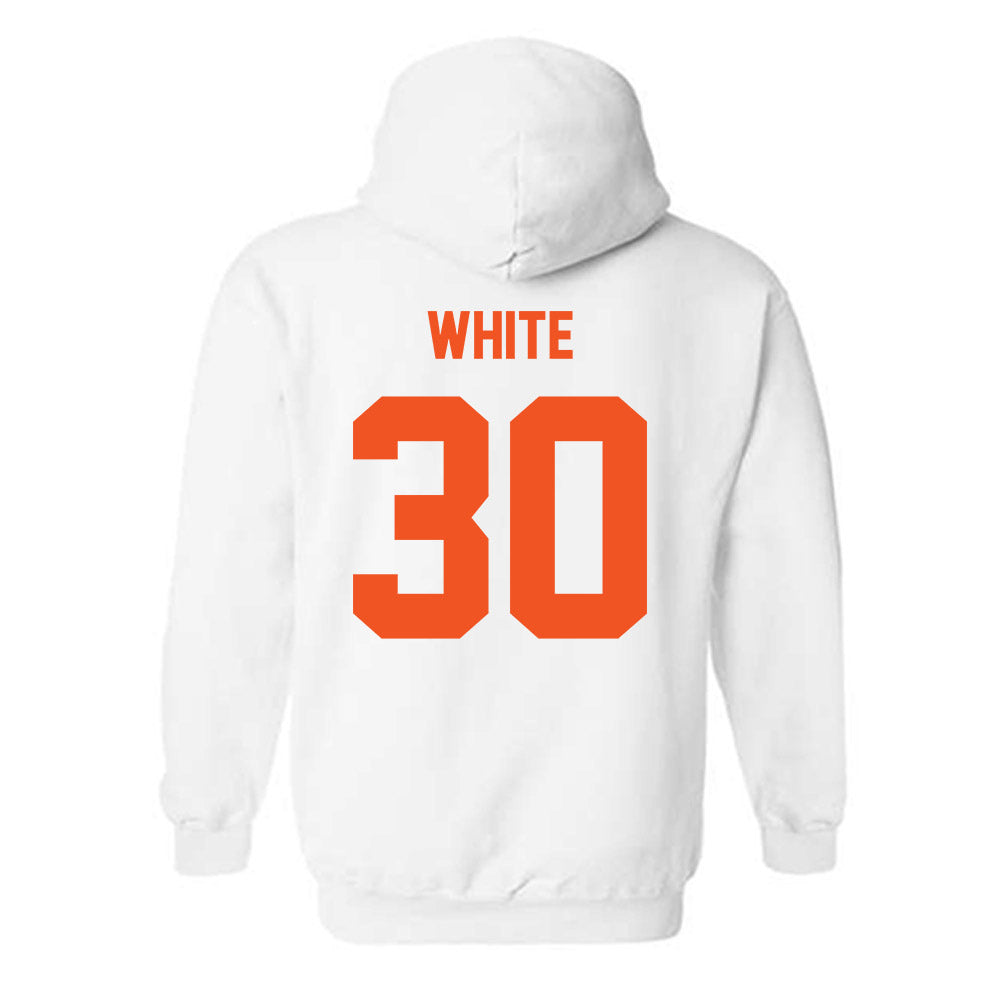 Oklahoma State - NCAA Football : Jaylon White - Classic Shersey Hooded Sweatshirt-3