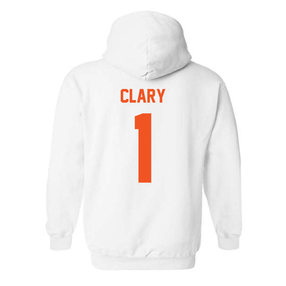 Oklahoma State - NCAA Men's Basketball : Kanye Clary - Classic Shersey Hooded Sweatshirt-3