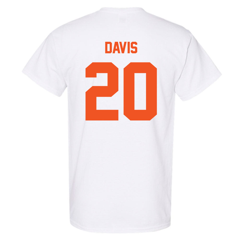 Oklahoma State - NCAA Football : Taurean Davis - Classic Shersey T-Shirt-2