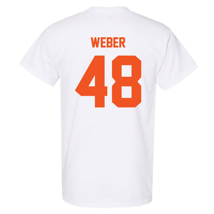 Oklahoma State - NCAA Baseball : Aaron Weber - Classic Shersey T-Shirt-2