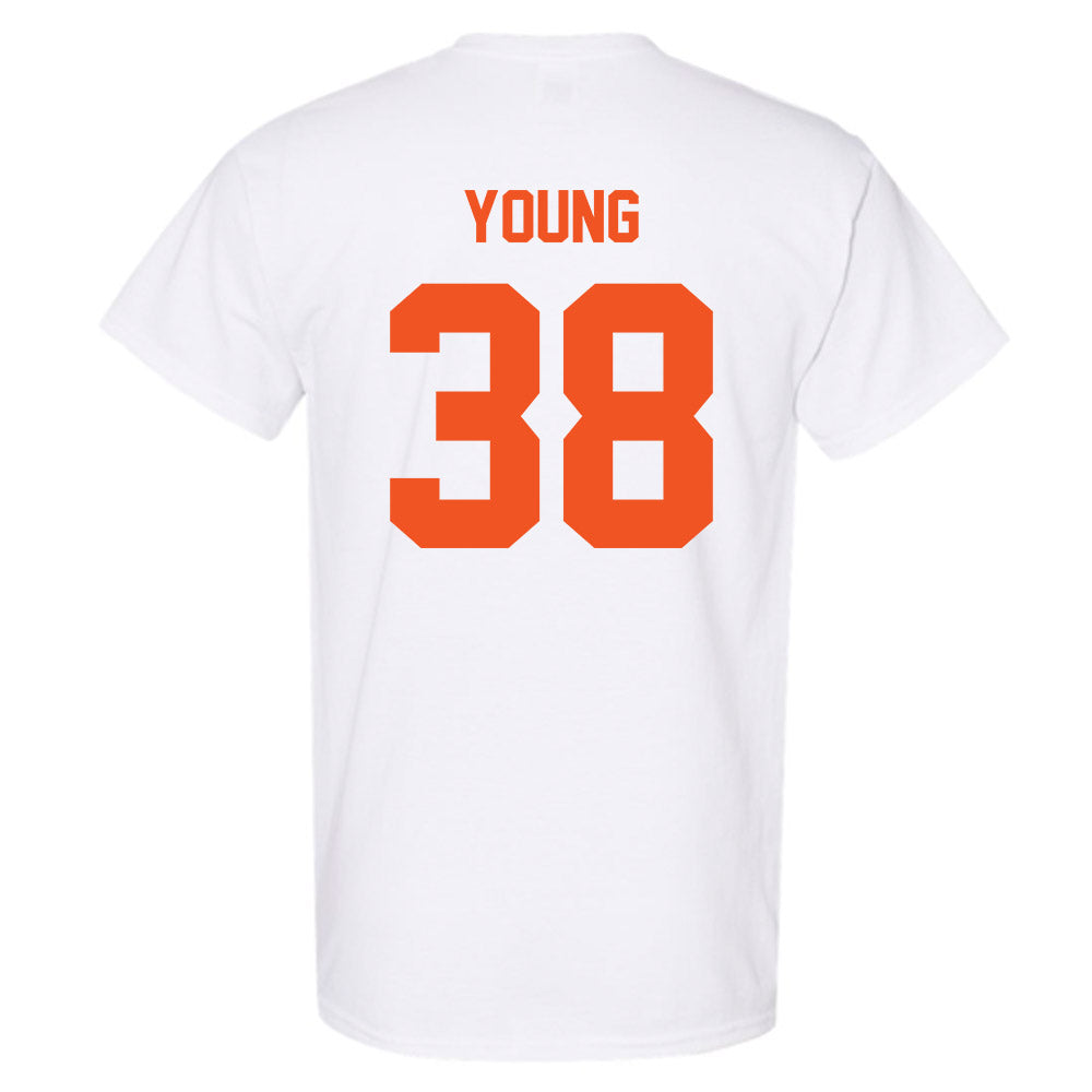 Oklahoma State - NCAA Football : Carlveon Young - Classic Shersey T-Shirt-2
