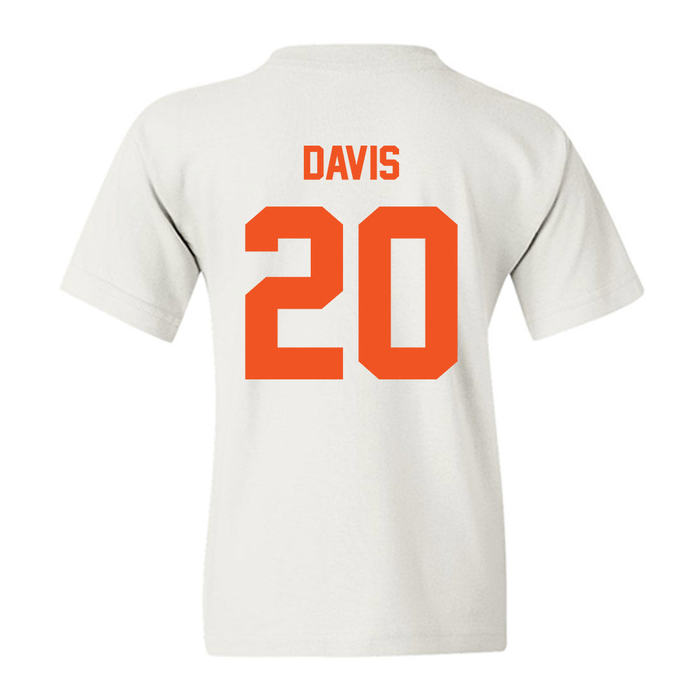 Oklahoma State - NCAA Football : Taurean Davis - Classic Shersey Youth T-Shirt-2