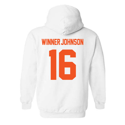 Oklahoma State - NCAA Football : Dallas Winner-Johnson - Classic Shersey Hooded Sweatshirt-3