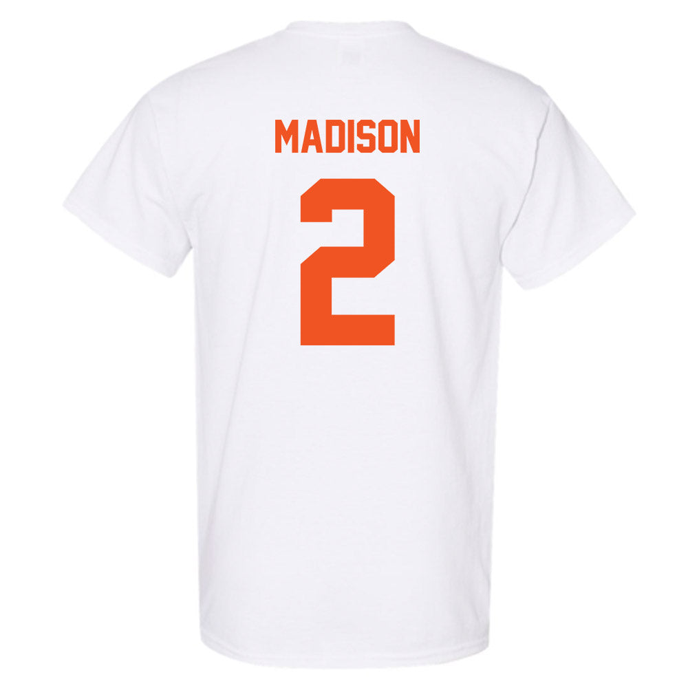 Oklahoma State - NCAA Women's Soccer : Victoria Madison - Classic Shersey T-Shirt-2