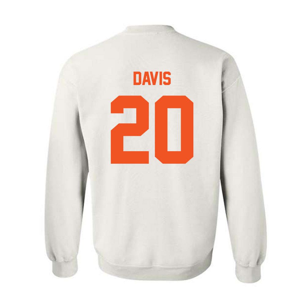Oklahoma State - NCAA Football : Taurean Davis - Classic Shersey Crewneck Sweatshirt-2