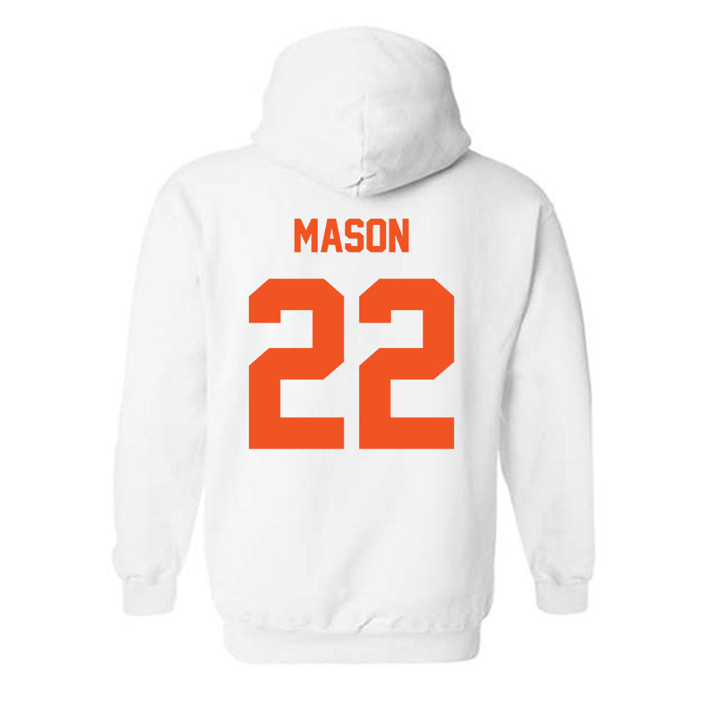 Oklahoma State - NCAA Football : William Mason - Classic Shersey Hooded Sweatshirt-3