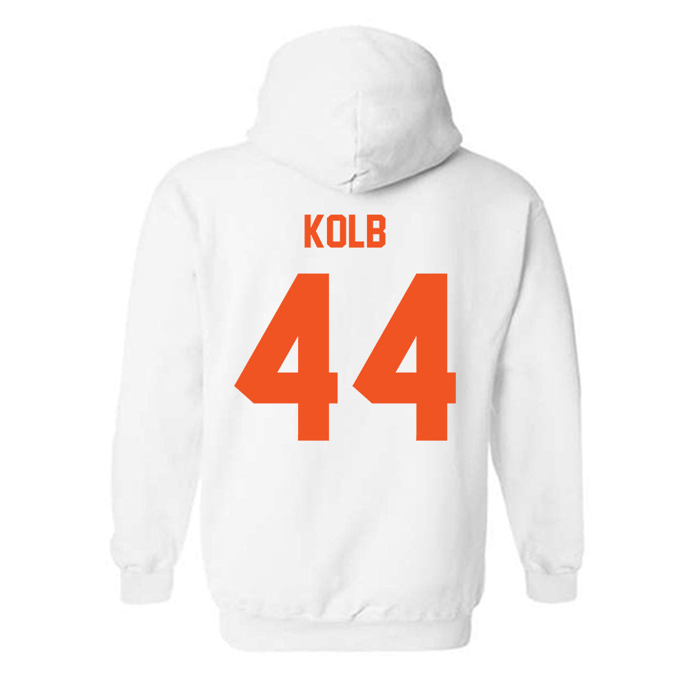 Oklahoma State - NCAA Football : Carson Kolb - Classic Shersey Hooded Sweatshirt-3