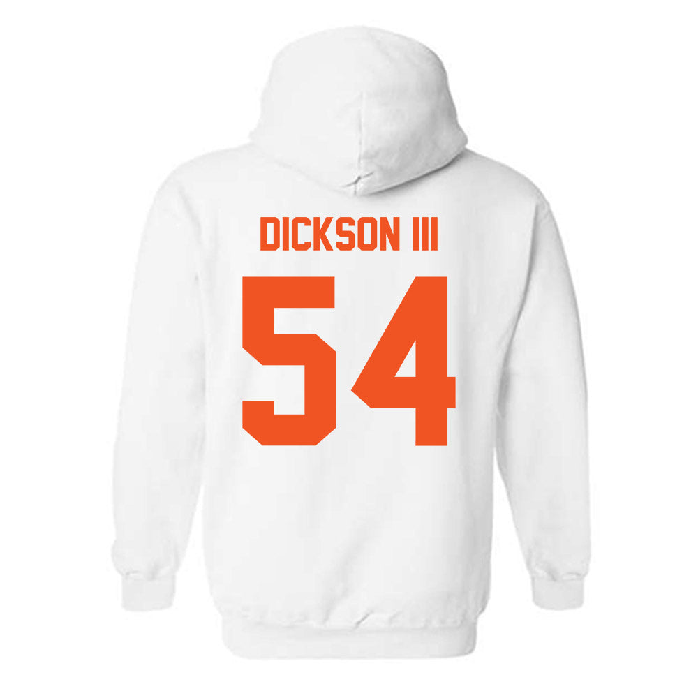 Oklahoma State - NCAA Football : Johnny Dickson III - Classic Shersey Hooded Sweatshirt-3