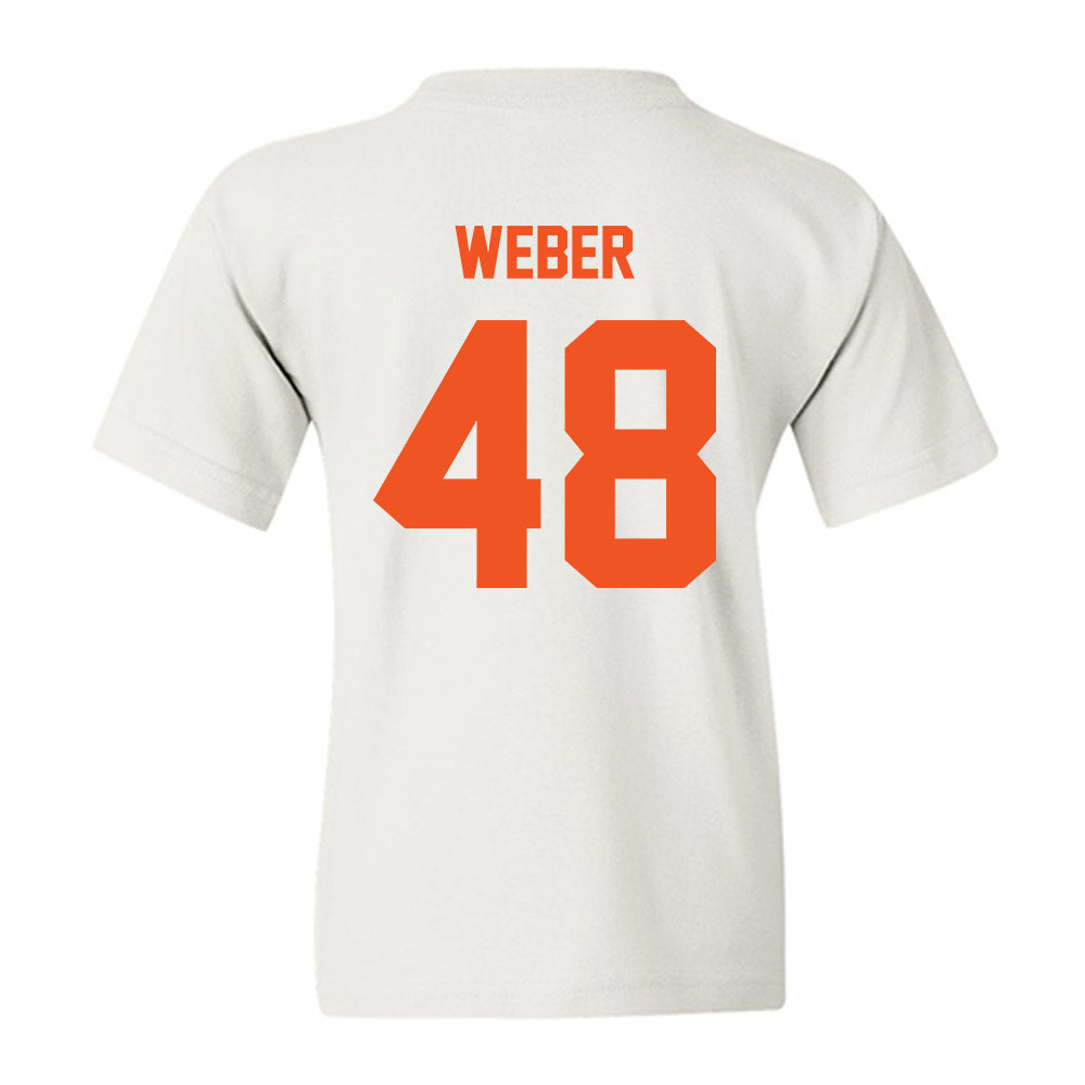 Oklahoma State - NCAA Baseball : Aaron Weber - Classic Shersey Youth T-Shirt-2