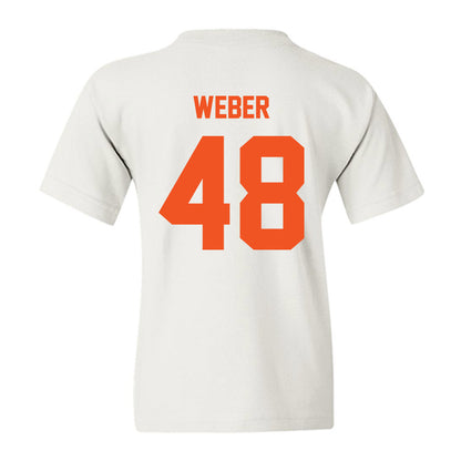 Oklahoma State - NCAA Baseball : Aaron Weber - Classic Shersey Youth T-Shirt-2
