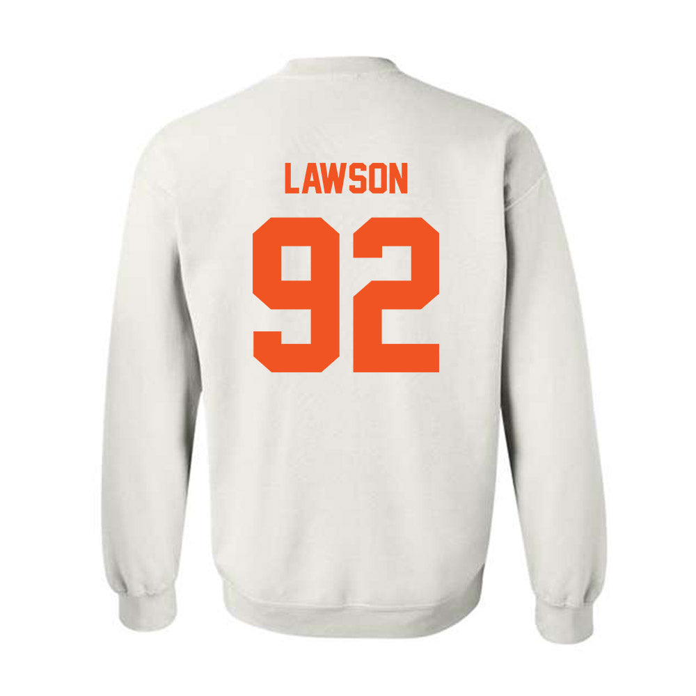 Oklahoma State - NCAA Football : Jerry Lawson - Classic Shersey Crewneck Sweatshirt-2
