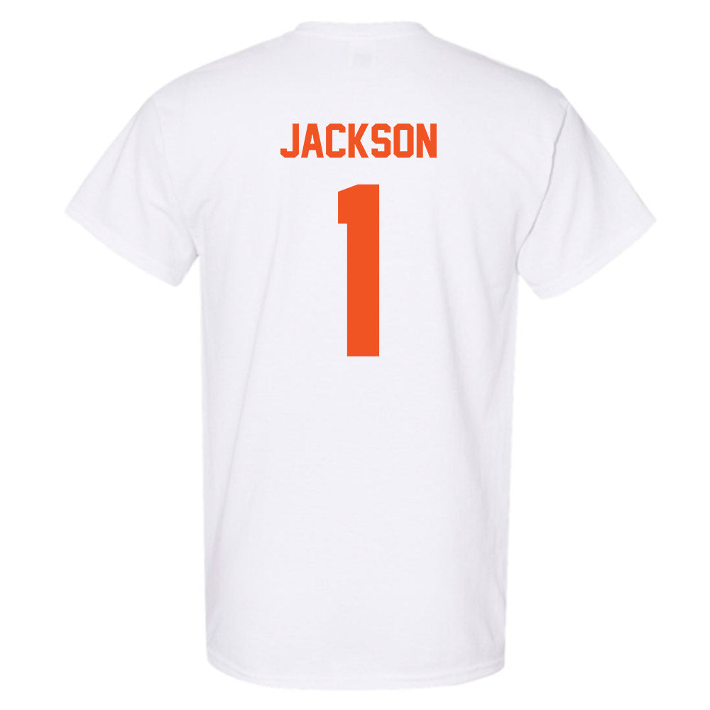 Oklahoma State - NCAA Football : Evan Jackson - Classic Shersey T-Shirt-2