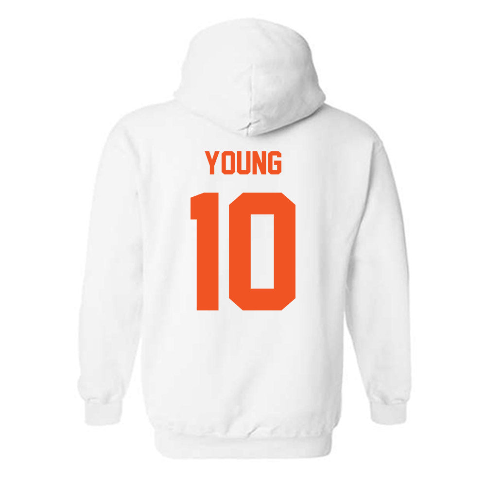 Oklahoma State - NCAA Football : Wyatt Young - Classic Shersey Hooded Sweatshirt-3