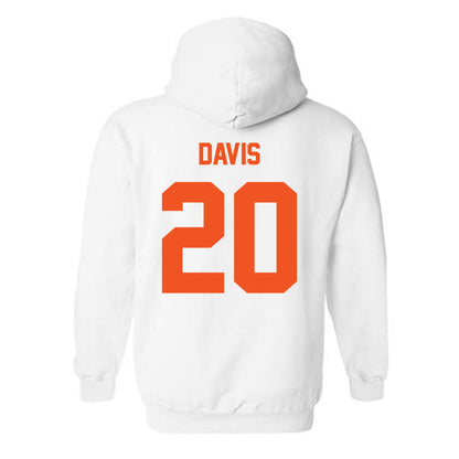 Oklahoma State - NCAA Football : Taurean Davis - Classic Shersey Hooded Sweatshirt-3