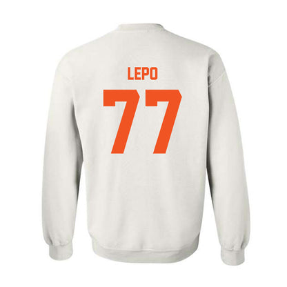 Oklahoma State - NCAA Football : Ashton Lepo - Classic Shersey Crewneck Sweatshirt-2