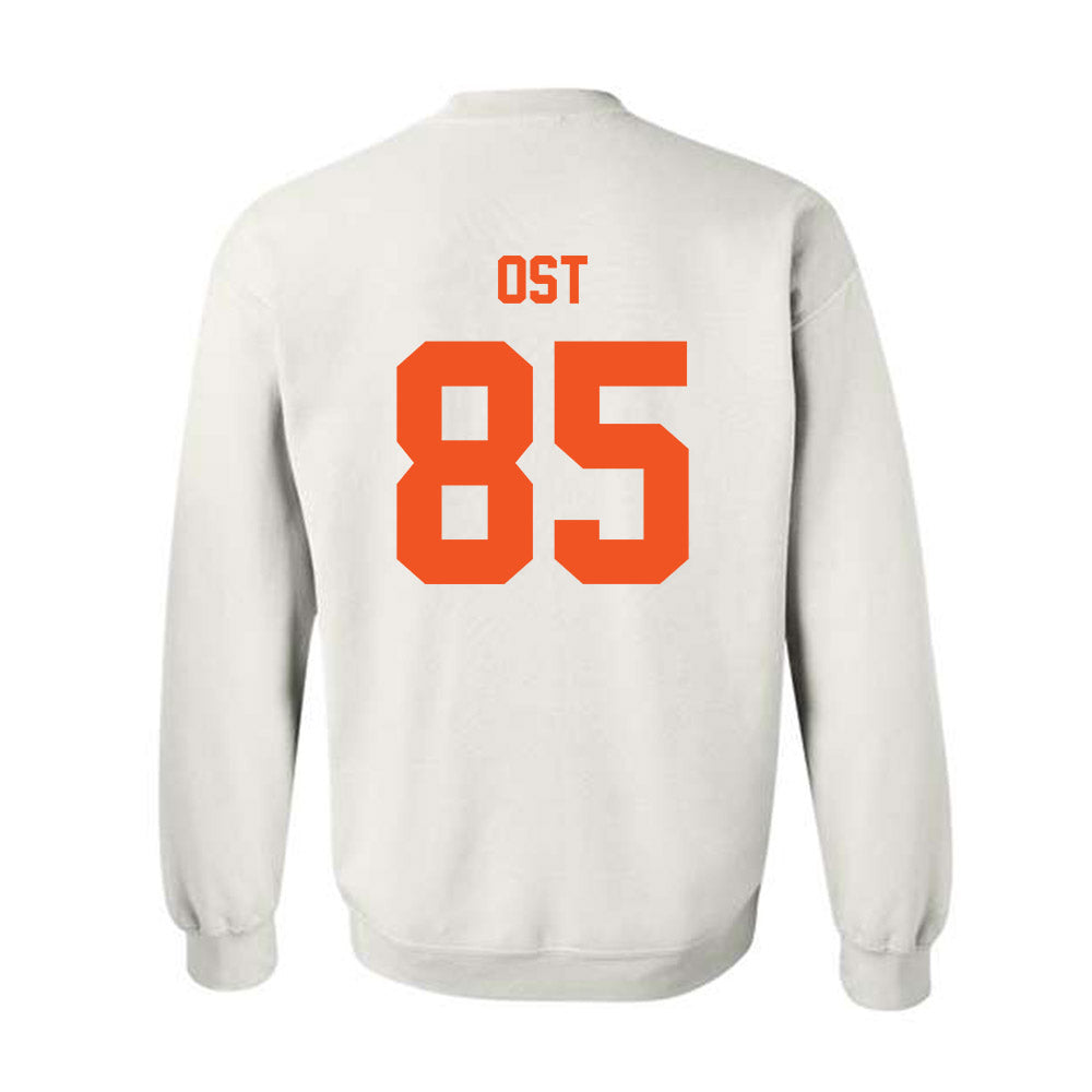 Oklahoma State - NCAA Football : Nate Ost - Classic Shersey Crewneck Sweatshirt-2