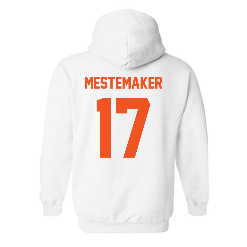 Oklahoma State - NCAA Football : Drew Mestemaker - Classic Shersey Hooded Sweatshirt-3