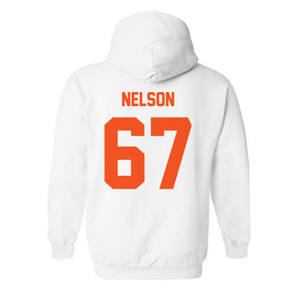 Oklahoma State - NCAA Football : Braydon Nelson - Classic Shersey Hooded Sweatshirt-3