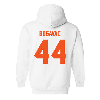 Oklahoma State - NCAA Men's Basketball : Luka Bogavac - Classic Shersey Hooded Sweatshirt-3