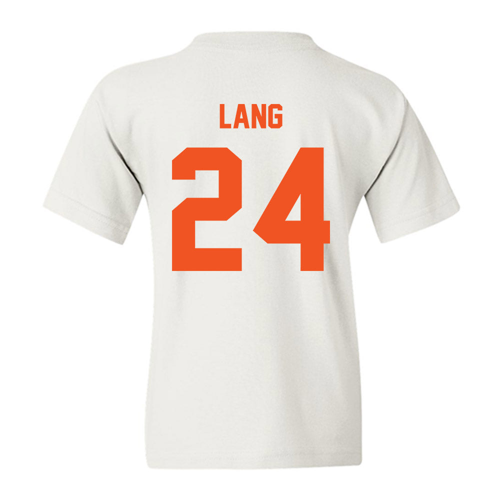 Oklahoma State - NCAA Women's Soccer : Addy Lang - Classic Shersey Youth T-Shirt-2