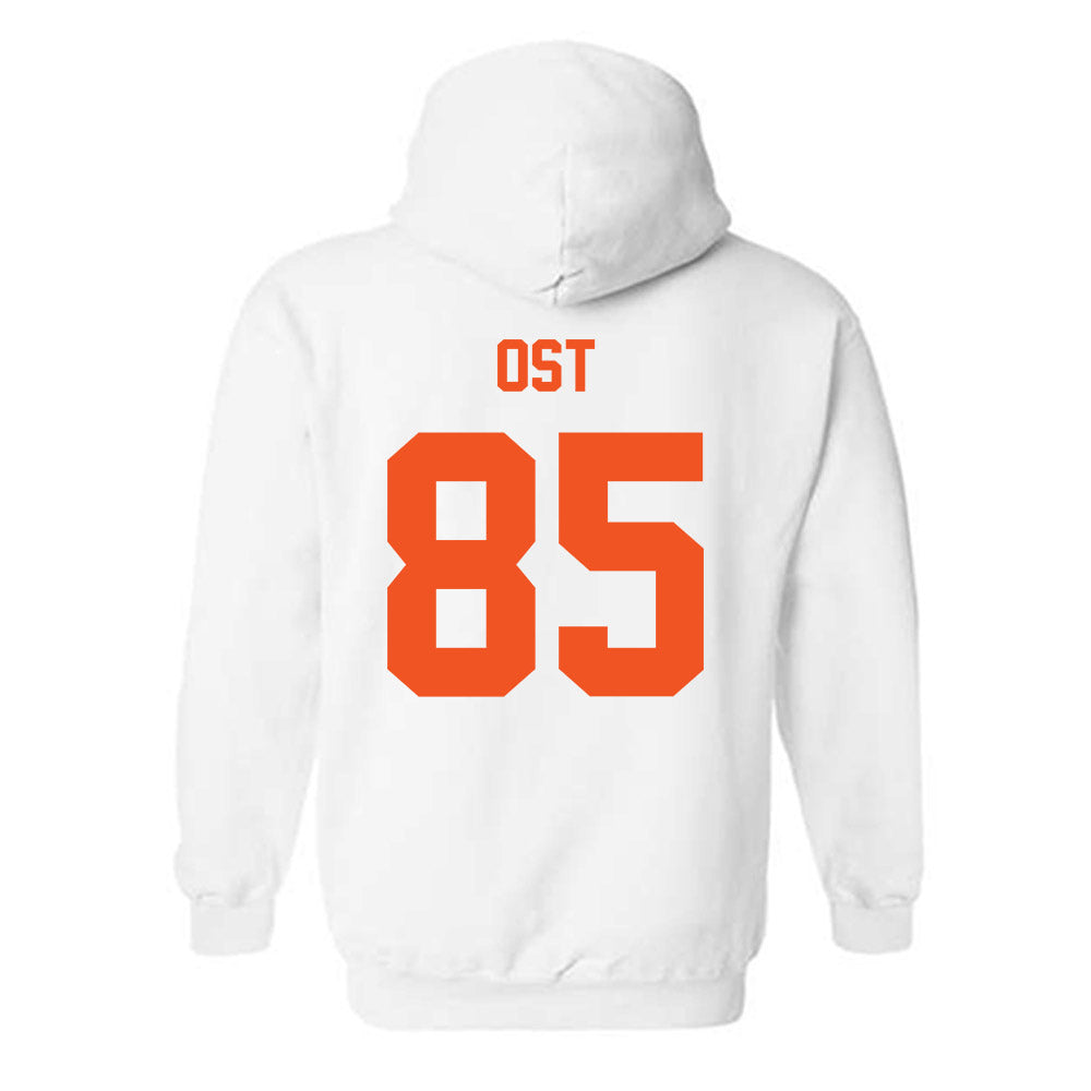Oklahoma State - NCAA Football : Nate Ost - Classic Shersey Hooded Sweatshirt-3