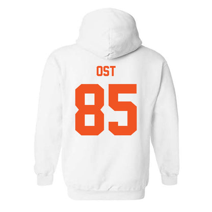 Oklahoma State - NCAA Football : Nate Ost - Classic Shersey Hooded Sweatshirt-3
