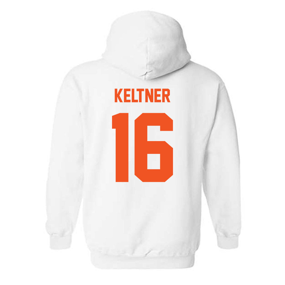 Oklahoma State - NCAA Football : Sam Keltner - Classic Shersey Hooded Sweatshirt-3